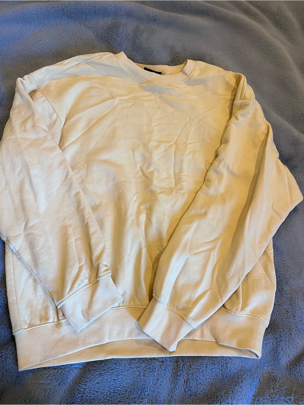 H&M Men's Crewneck Sweater - Butter Yellow Super Soft